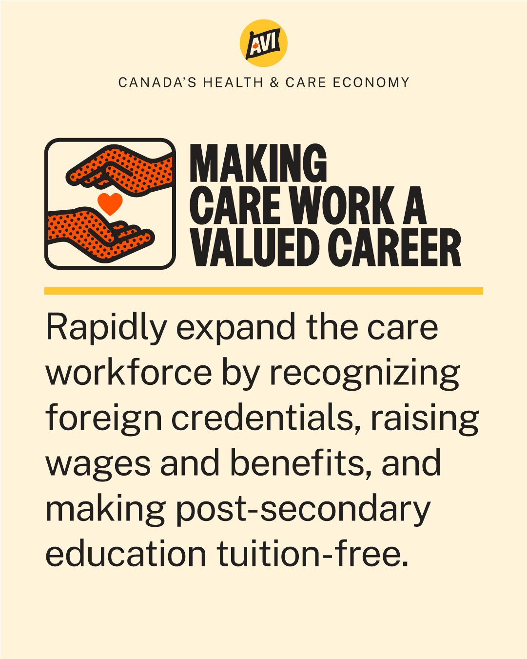 Health and Care Economy - Universal healthcare as a fundamental right for all Canadians